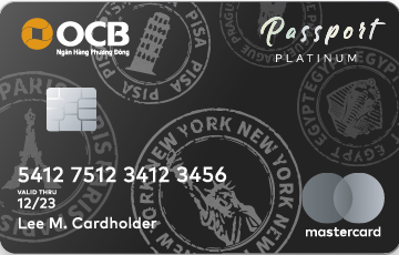 Thẻ tín dụng OCB Passport Platinum là gì? Lý do nên chọn thẻ OCB Passport Platinum