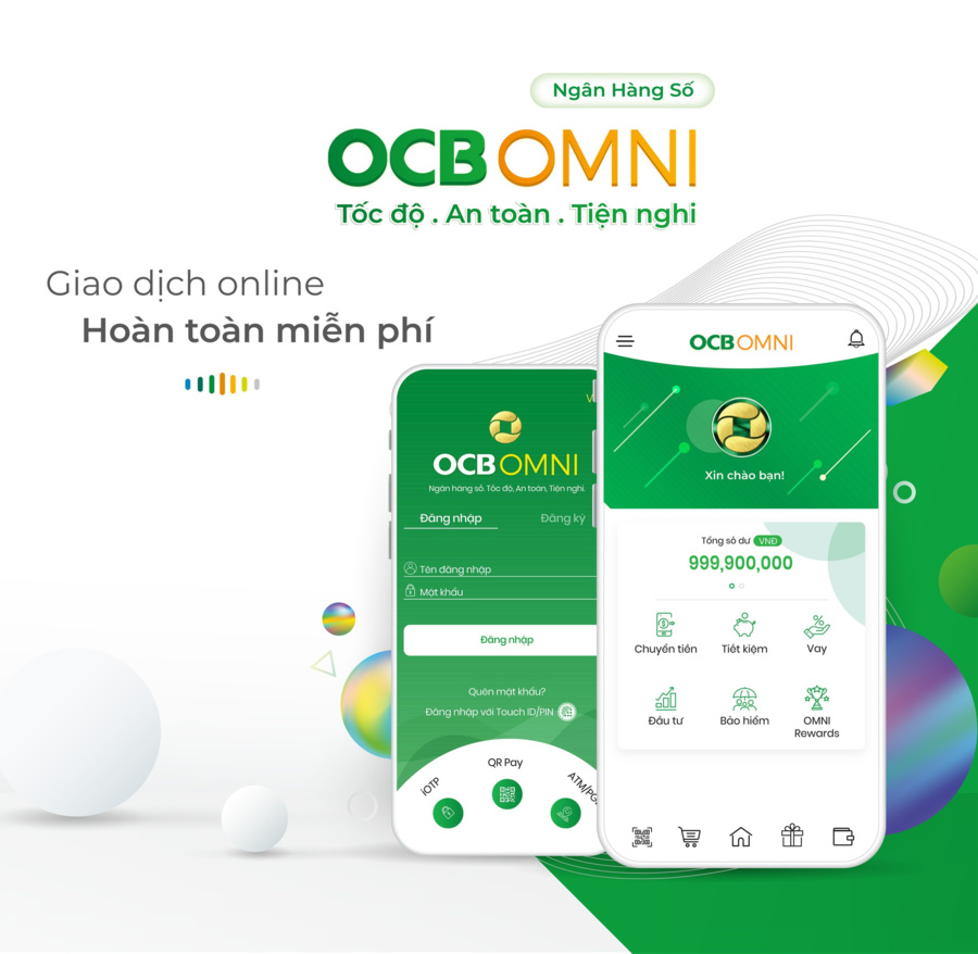 Ứng dụng ngân hàng số OCB OMNI